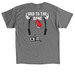 VAD TO THE BONE, a Charcoal Classic Unisex Tee (back-view)