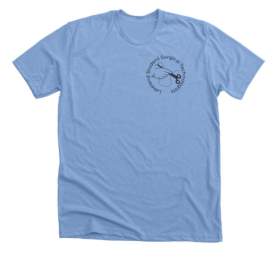 LCC-SST Fix Broken Hearts, a Heather Carolina Blue Premium Unisex Tee