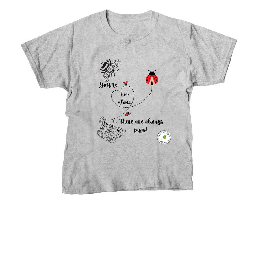 There are always Bugs!&nbsp;, a Sport Grey Youth Unisex Tee