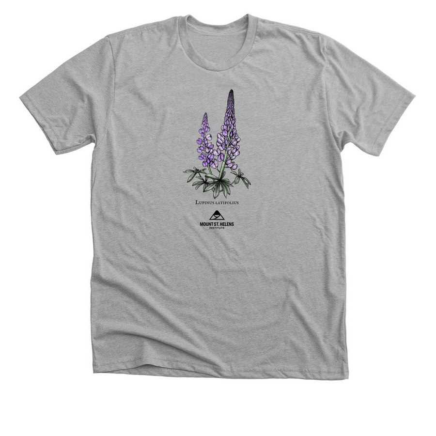 MSHI Lupine Top, a Athletic Heather Premium Unisex Tee