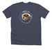 Turtle Tea with TTPG, a Heather Midnight Navy Premium Unisex Tee