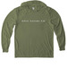 Apex Safari Co Shirts, a Olive You Green Allmade Eco Triblend Hoodie Tee