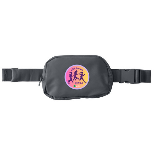 Girl Scouts Run LA Hip Packs, a Storm Grey Matte Hip Pack