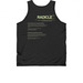 RADICAL: The First Seed to Sprout, a Black Classic Unisex Tank Top (back-view)