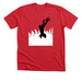 Red white and, a Heather Red Premium Unisex Tee