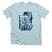 Nate Devarie 2025 Mural Design T-shirts, a Heather Ice Blue Premium Unisex Tee