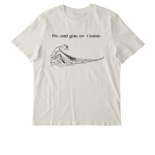 The Road- Tie Dye available, a Natural Raw Stanley/Stella Unisex Creator 2.0 Tee