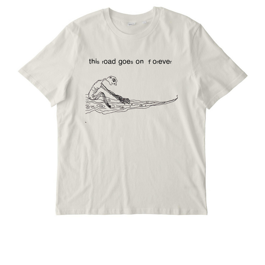 The Road- Tie Dye available, a Natural Raw Stanley/Stella Unisex Creator 2.0 Tee