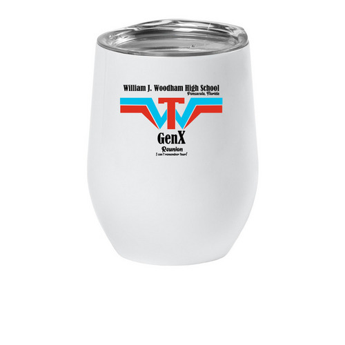 GenX Woodham Drink Tumblers, a White Insulated Wine Cup