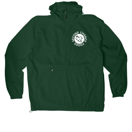 Fall Jacket, a Forest Green Packable Anorak