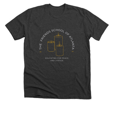 FSA Generational Candle Shirt, a Dark Grey Heather Premium Unisex Tee