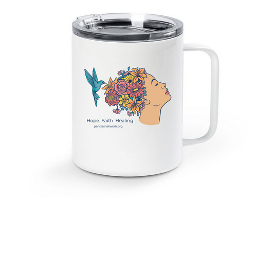 Hope. Faith. Healing. by Emily N., a White Stainless Steel Travel Mug