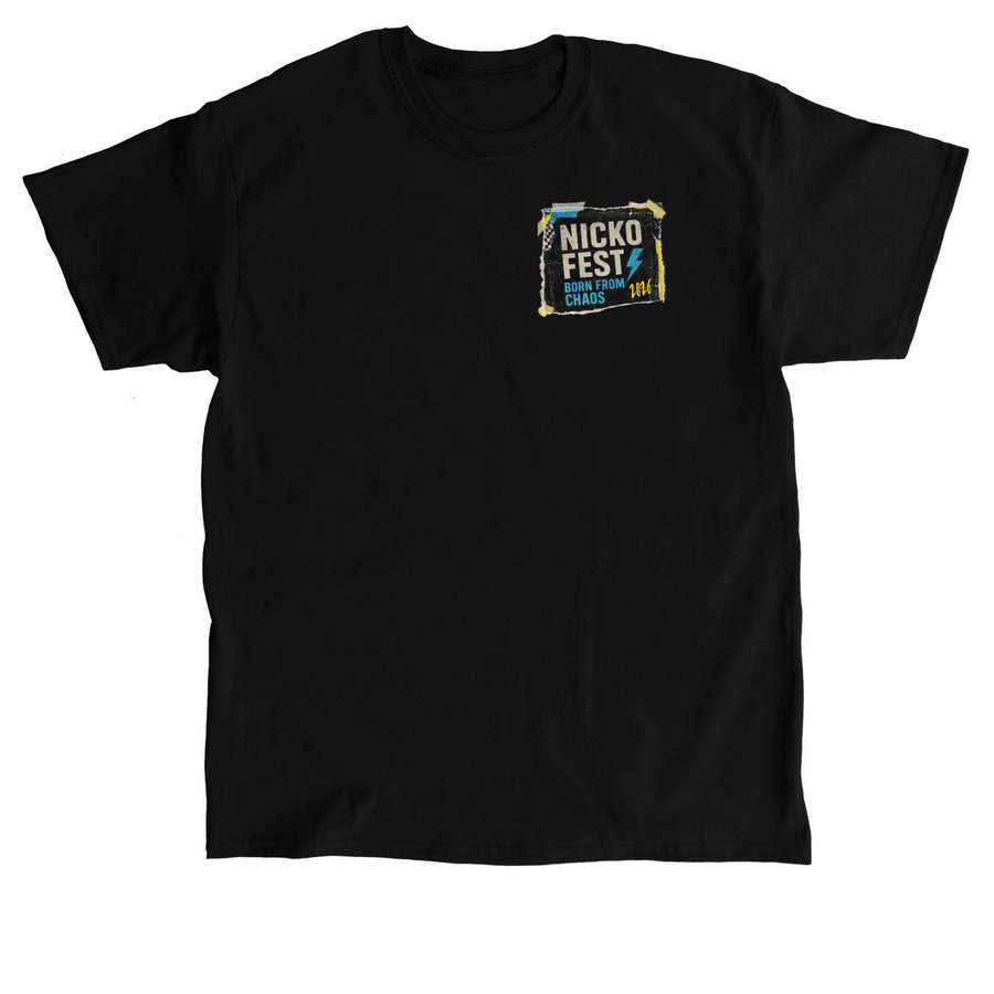 NICKOFEST 2026, a Black Classic Unisex Tee