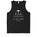 Fly With Heart, a Deep Black Allmade Eco Triblend Tank
