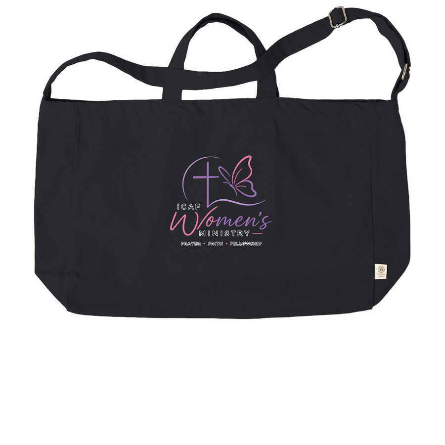 ICAF Women's Crossbody, a Black Reclaimist G2G Tote Bag