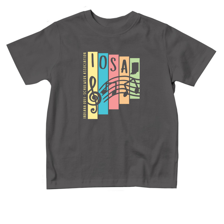 Toddler, a Charcoal Toddler Tee