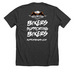 Support Bikers Georgia, a Dark Grey Heather Premium Unisex Tee (back-view)