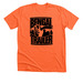 OG Logo Black, a Heather Orange Premium Unisex Tee