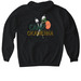 Le Bonheur Nephrology/Kidney Camp, a Black Gildan Softstyle Pullover Hoodie (back-view)