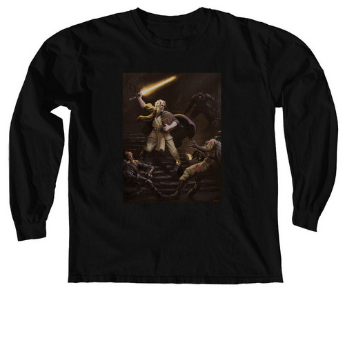 RHFF Ri-Lee shirt, a Black Comfort Colors Long Sleeve Tee