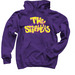 The Stairwells Sweatshirt (Neon), a Purple Pullover Hoodie