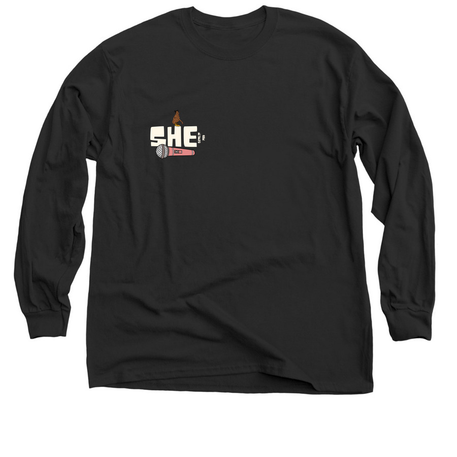 SHE SZN XXVI, a Black Classic Long Sleeve Tee
