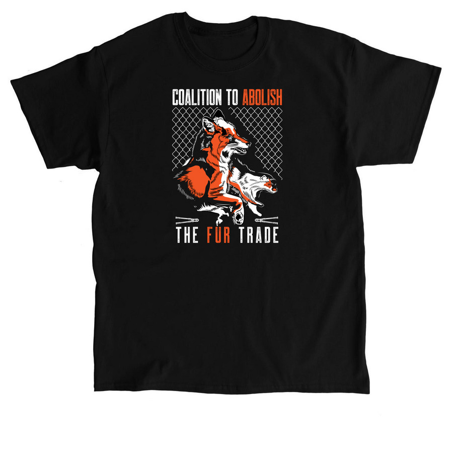 Coalition to Abolish the Fur Trade, a Black Classic Unisex Tee