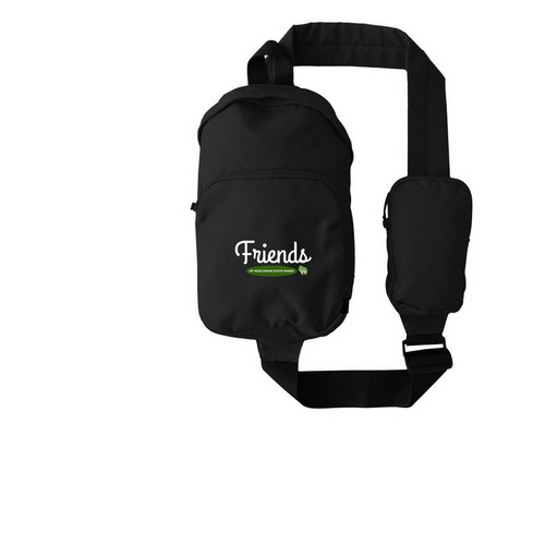 Friends of Wisconsin State Parks' Accessories, a Black Grove Sling Bag