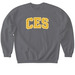 CES Spirit Wear, a Charcoal Softstyle Crewneck Sweatshirt