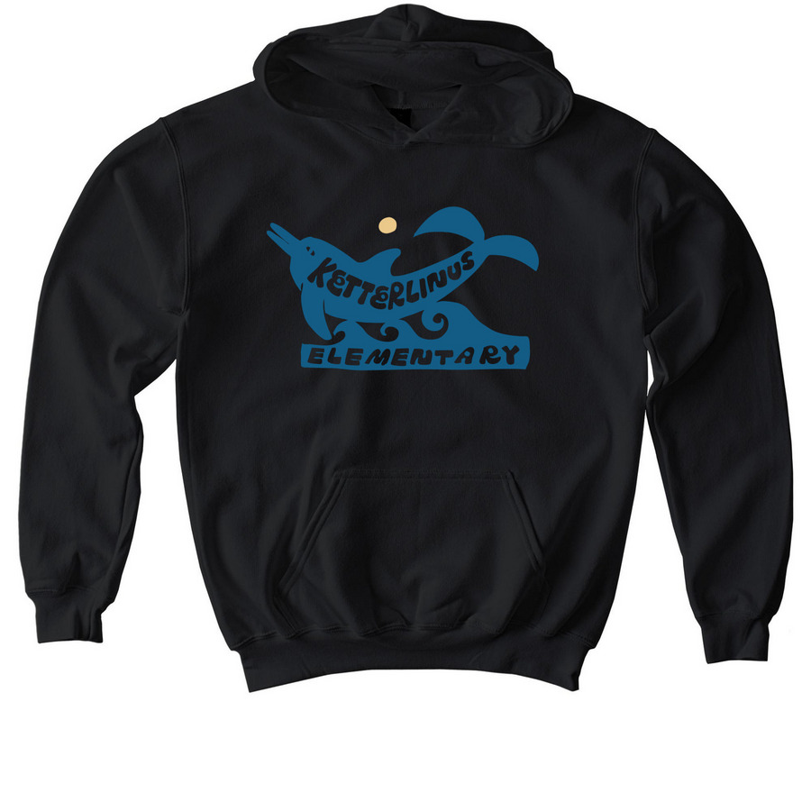 Youth Hoodie, a Black Softstyle Youth Pullover Hoodie