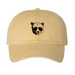 The Mama Bear Collection, a Mustard Printed Pigment Dye Baseball Cap