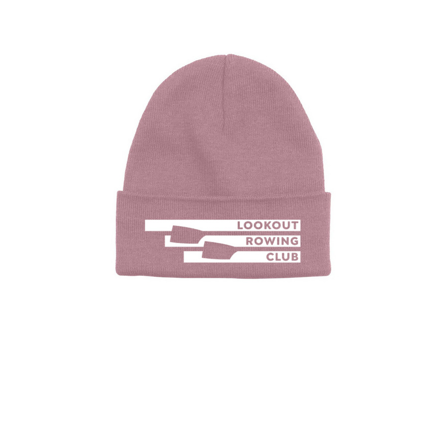LRC Beanies, a Cosmic Pink Printed Base Camp Beanie