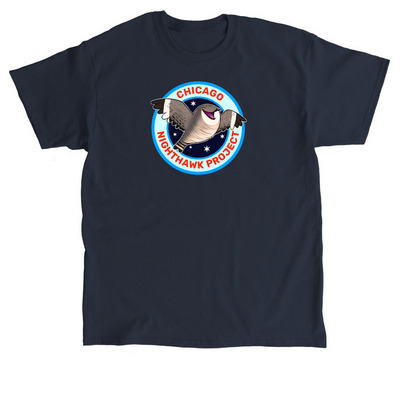 Chicago Nighthawk Project, a Navy Classic Unisex Tee
