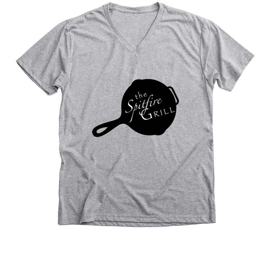 The Spitfire Grill, a Athletic Heather Premium V-Neck Tee