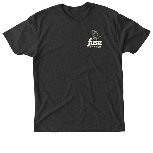 Fuse 100 Days of Prayer, a Vintage Black Triblend Unisex Tee