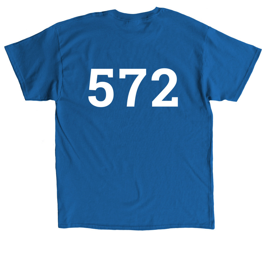 Troop 572 T-Shirts & Sweatshirts, a Royal Classic Unisex Tee (back-view)