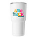 TBCK Foundation Tumbler, a White Insulated Tumbler