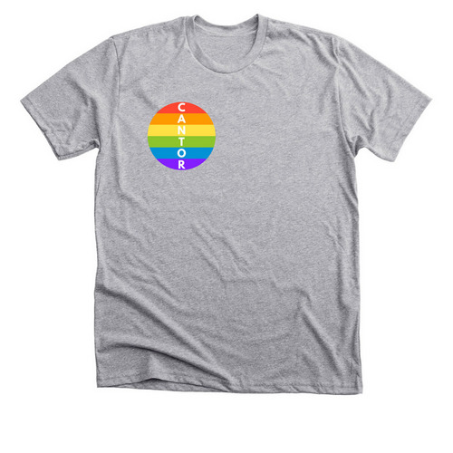 Pride Cantor, a Athletic Heather Premium Unisex Tee