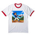 2026 team wyabeetus, a White/ Red Cotton Ringer Tee