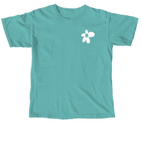 we're all a li'l wonky flower&nbsp;, a Seafoam Comfort Colors Unisex Tee