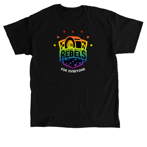Race City For Everyone, a Black Classic Unisex Tee