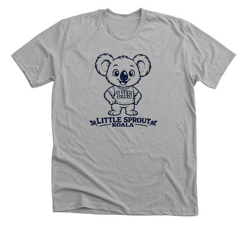 LS Koalas, a Athletic Heather Premium Unisex Tee