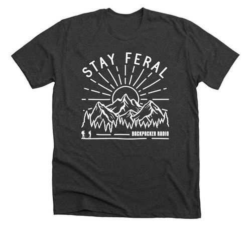 Stay Feral Tees & Sweatshirts II, a Dark Grey Heather Premium Unisex Tee
