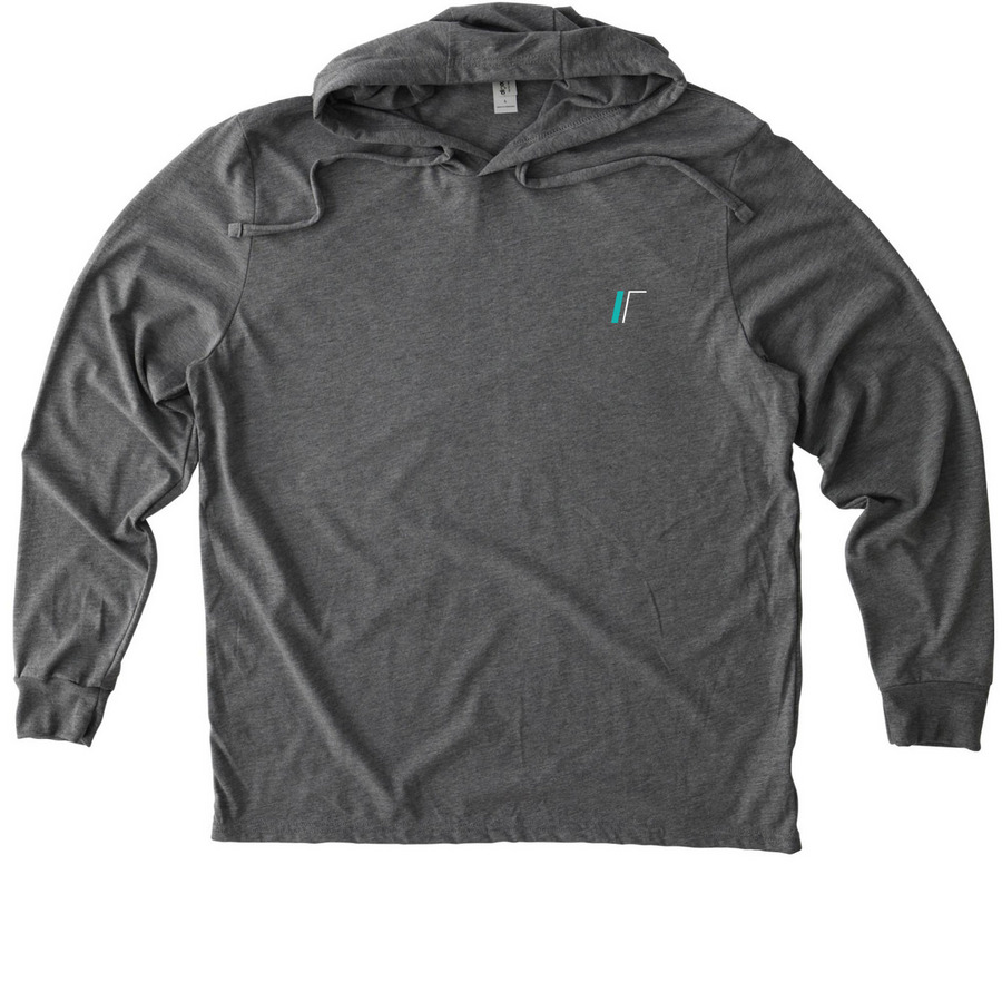 Tracer - Minimal, a Aluminum Grey Allmade Eco Triblend Hoodie Tee
