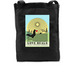 Funky Chicken- Love Heals Tote, a Black Recycled Cotton Tote Bag
