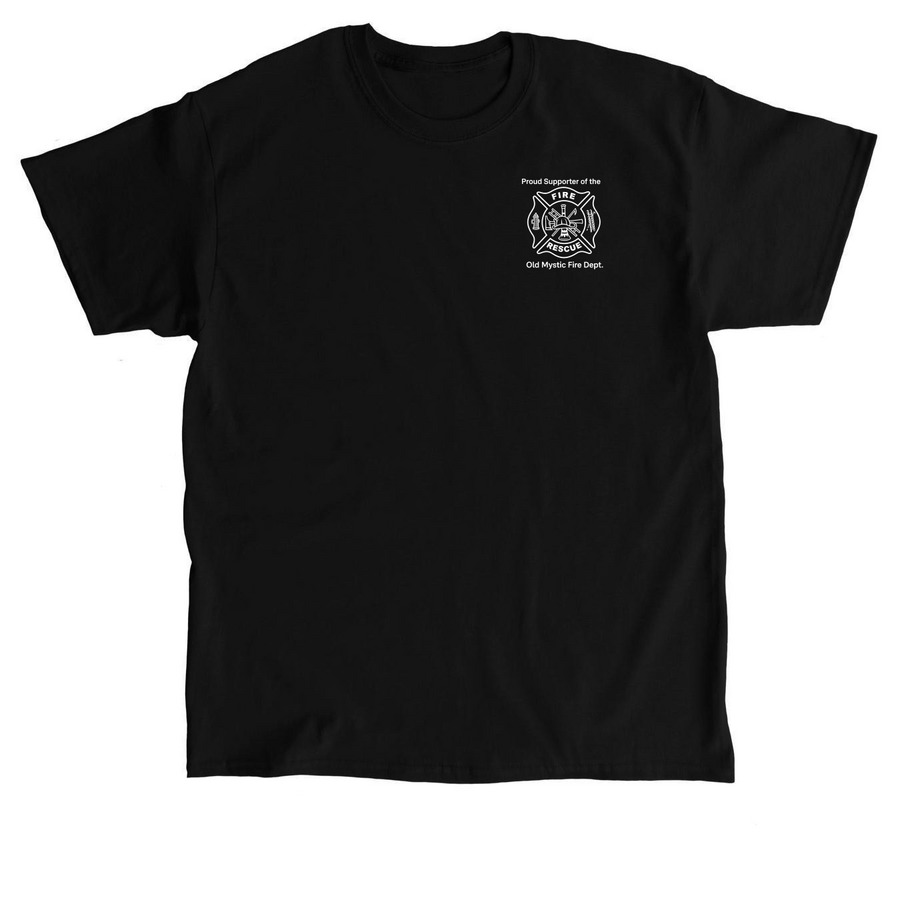 OMFD Supporter Shirt with Seal - Black, a Black Classic Unisex Tee