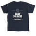 Volleyball Practice Shirt, a Navy Classic Unisex Tee