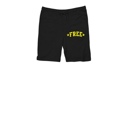 Tubi Pride Free Merch, a Black Midweight Fleece Shorts