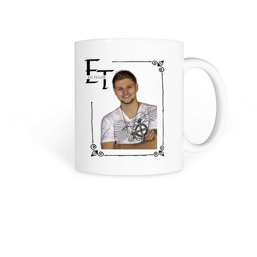 Retro ET Mug, a White Coffee Mug