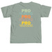 Pro Science, Pro Health, Pro Vaccine, a Bay Comfort Colors Unisex Tee (back-view)